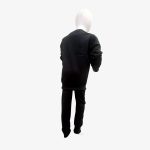 Star Print Black Kids Sweatshirt & Jogger Set - Image 3