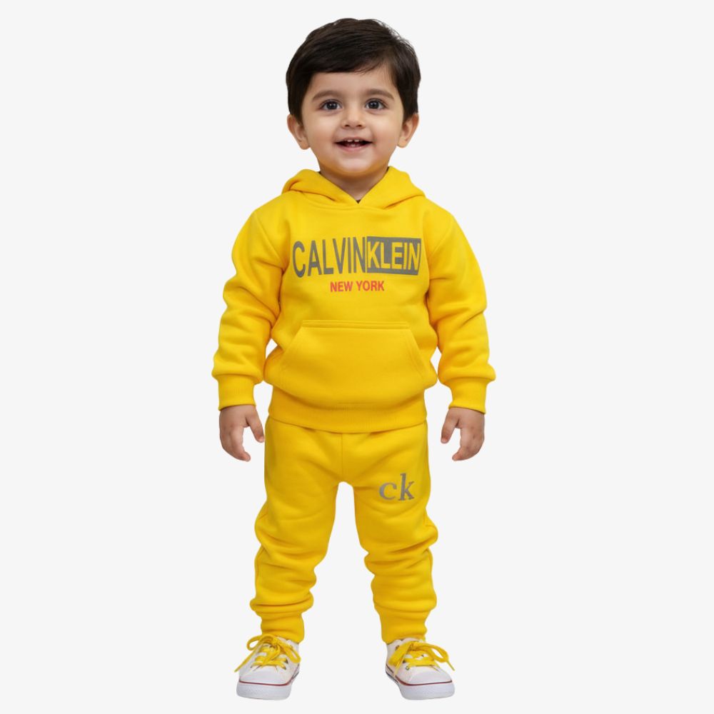 Untitled (1000 x 1000 px) (20) Calvin Klein New York yellow tracksuit - Image 1