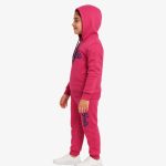 Girls’ Barbie Hot Pink Hoodie & Jogger Set – “Own Your Unique” Loungewear Outfit - Image 5
